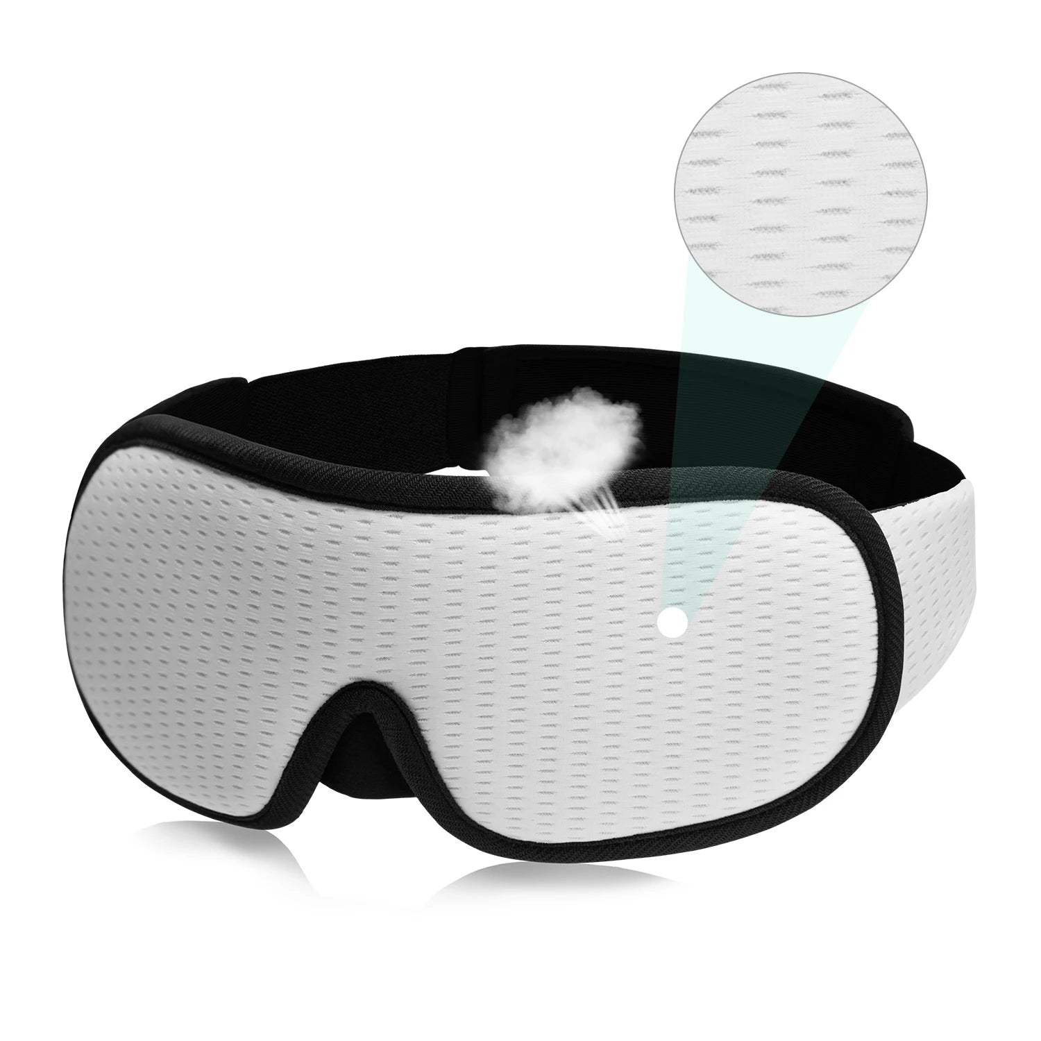 3D Padded Sleep Mask Eye Cover - yourelevatedwellness
