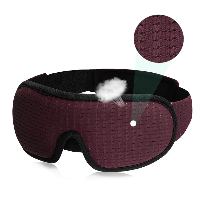 3D Padded Sleep Mask Eye Cover - yourelevatedwellness