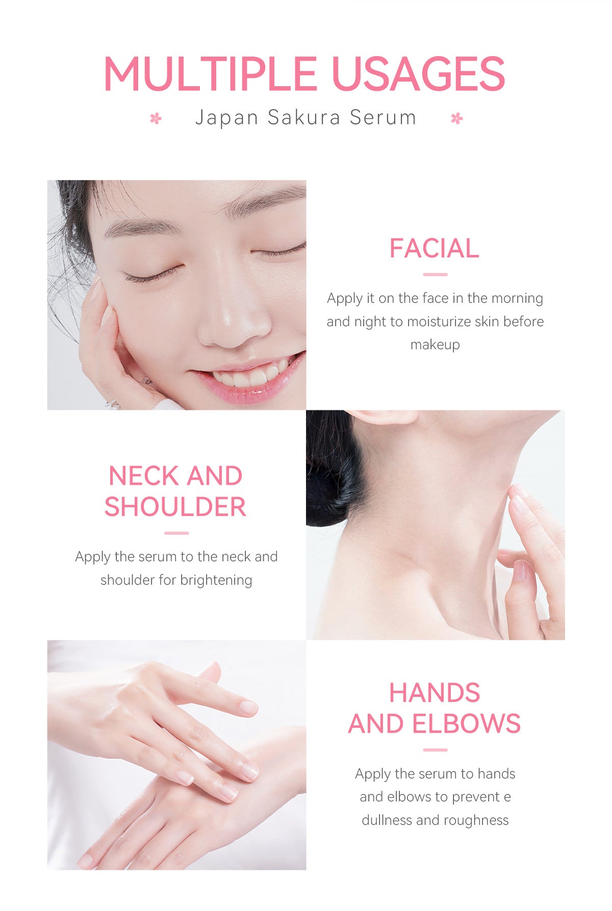 Sakura Whitening Anti-Aging Face Serum - yourelevatedwellness
