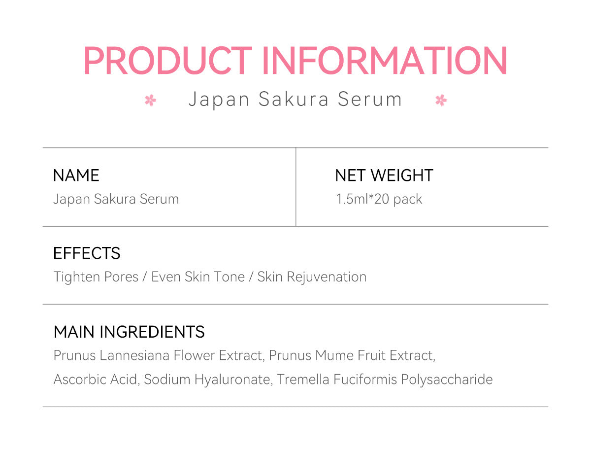 Sakura Whitening Anti-Aging Face Serum - yourelevatedwellness