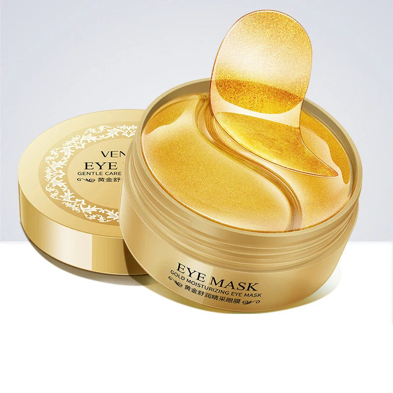 Gold Collagen Eye Mask – 60pcs Anti-Dark Circle & Firming Patches - yourelevatedwellness