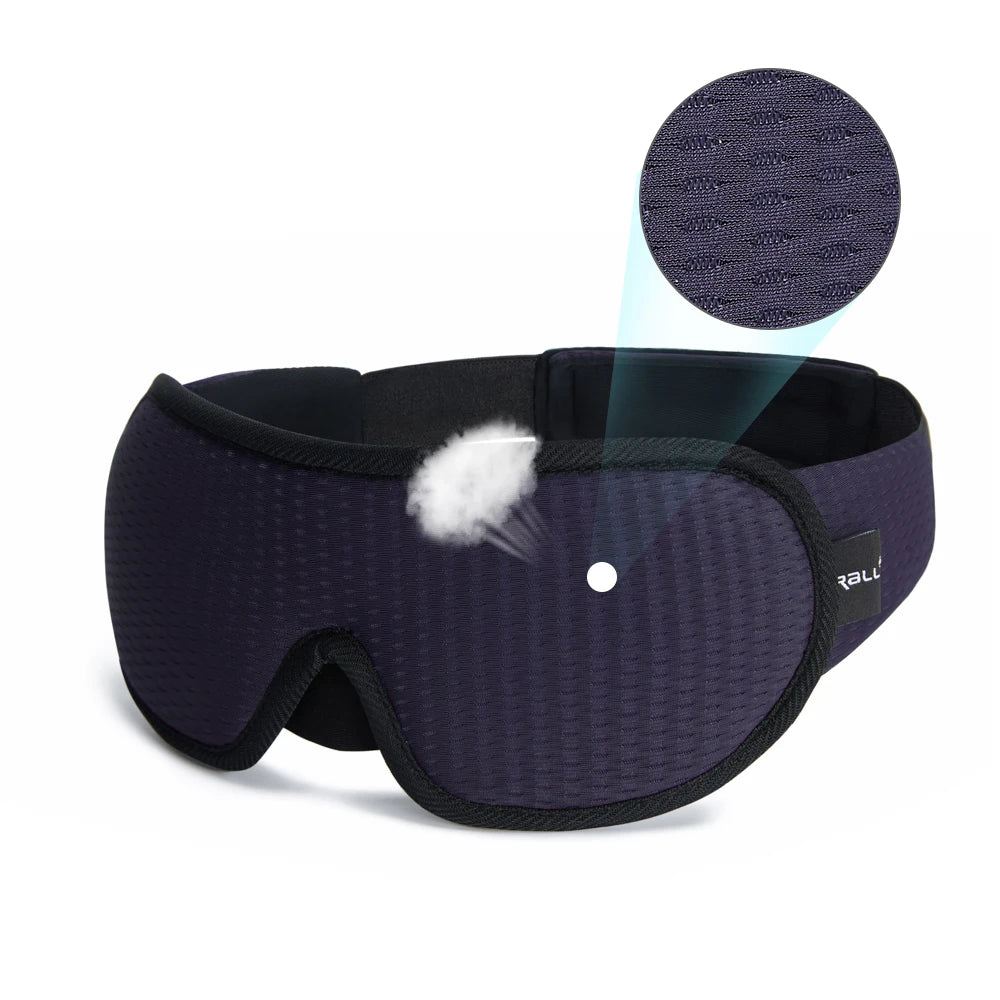 3D Padded Sleep Mask Eye Cover - yourelevatedwellness