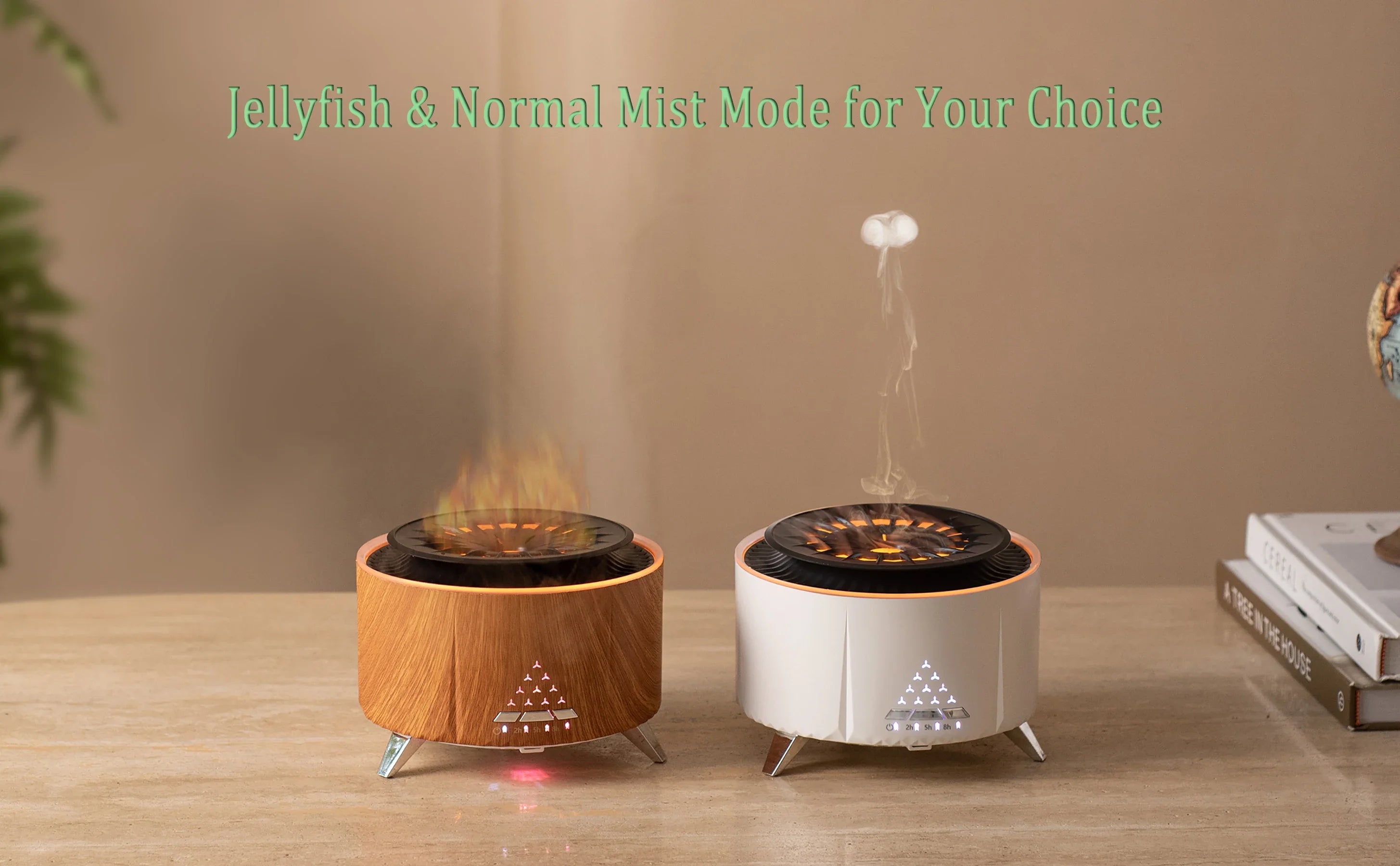 350ml Jellyfish Essential Oil Diffuser for Large Rooms - yourelevatedwellness