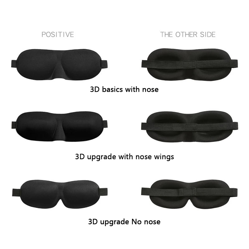 Portable Sleep Mask for Travel & Side Sleepers - yourelevatedwellness