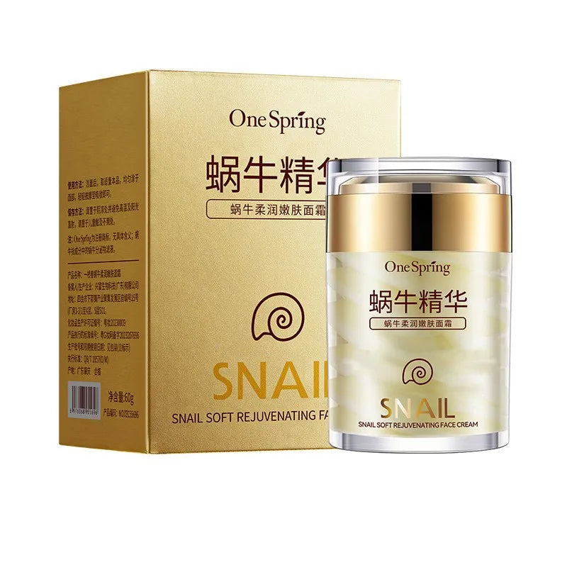 Snail Collagen Face Cream Facial Serum Firming Nourishing Moisture Repair Face Damaged Lift Firm Smooth Skin Korean Skin Care yourelevatedwellness