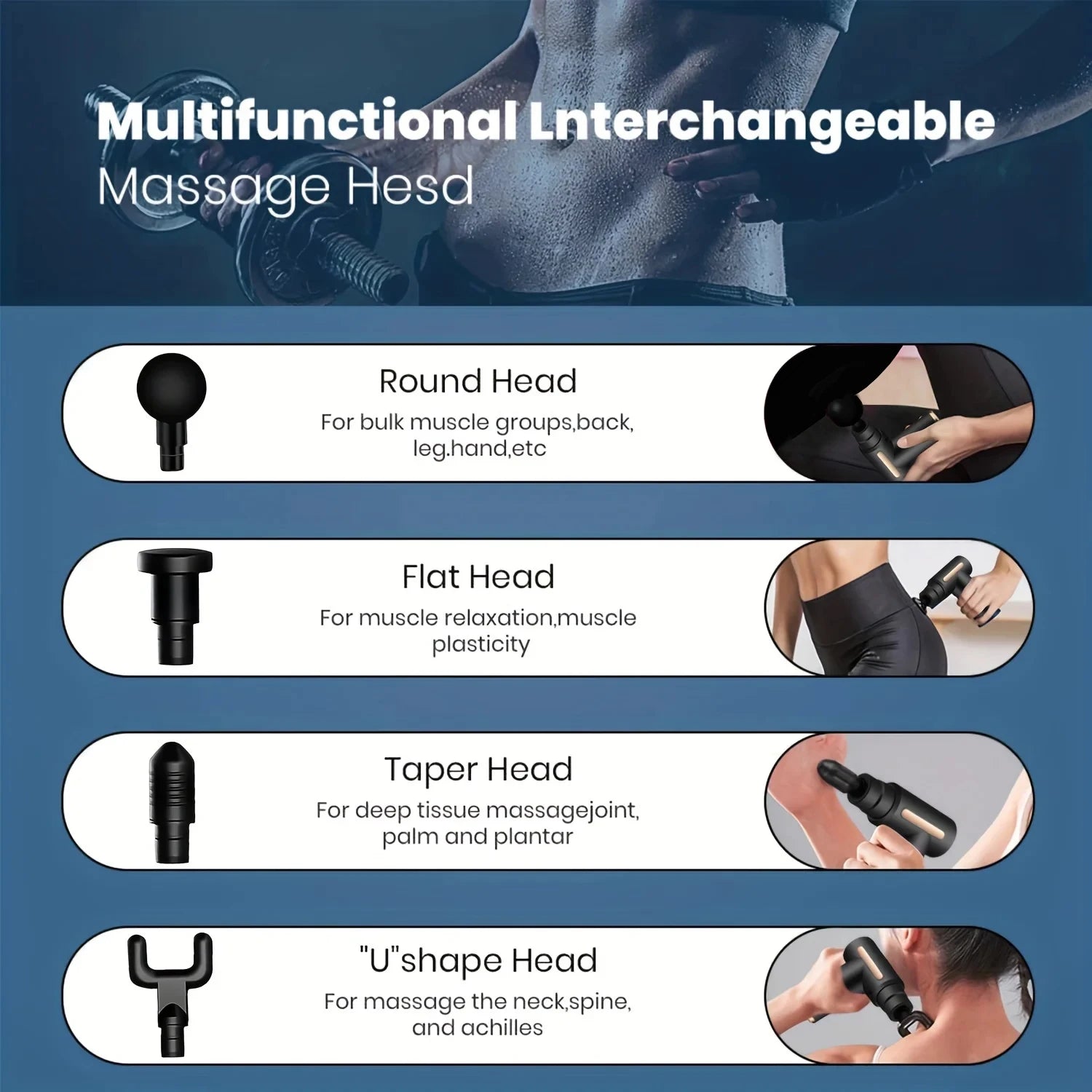 Electric Fascia Massage Gun for Deep Muscle Relief - yourelevatedwellness