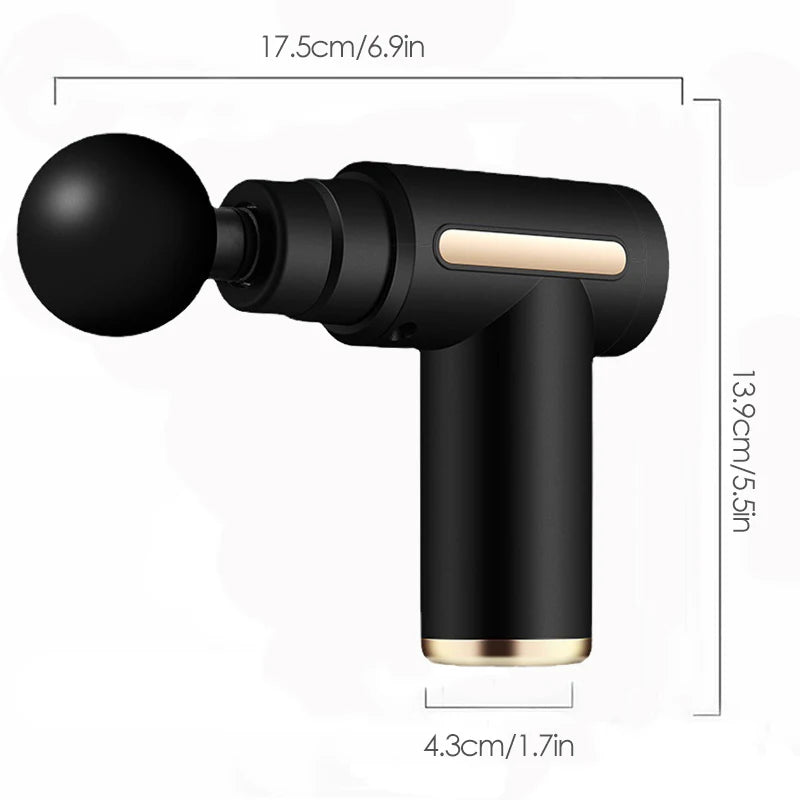 Electric Fascia Massage Gun for Deep Muscle Relief - yourelevatedwellness