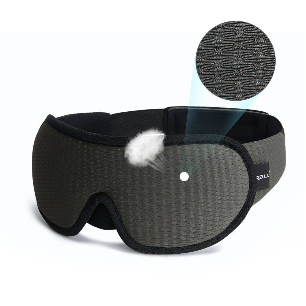 3D Padded Sleep Mask Eye Cover - yourelevatedwellness