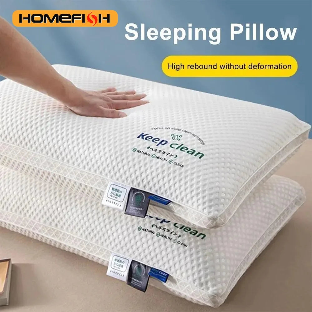 ZT1 3D Soft Neck Pillow High Elasticity Sleep Aid