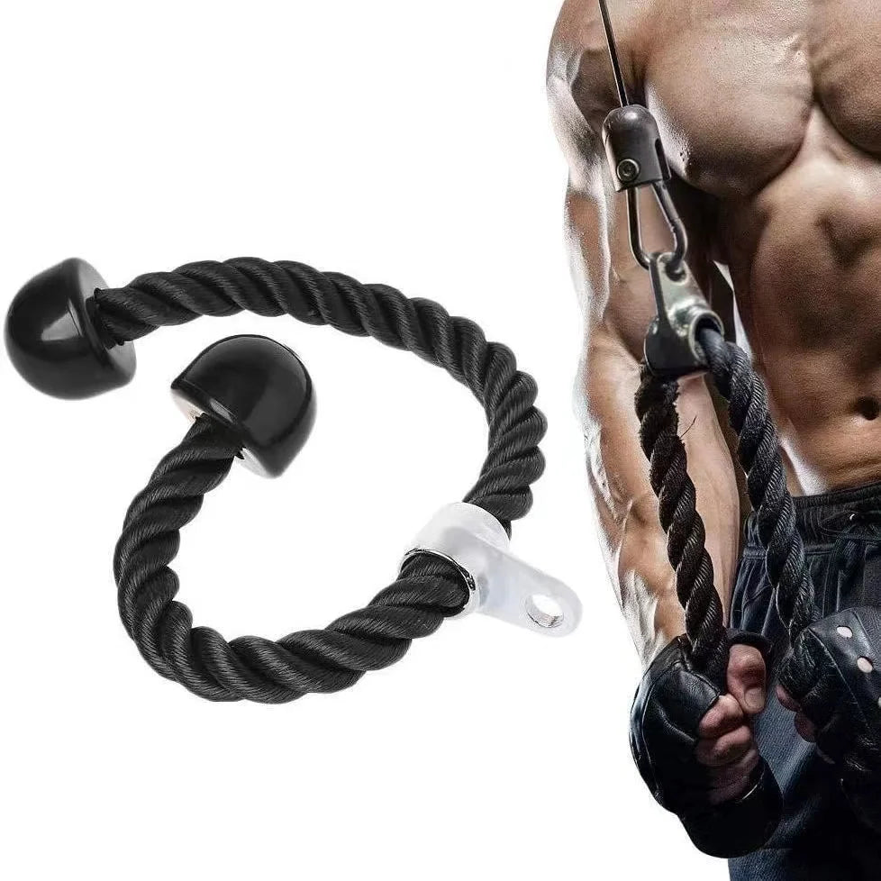 Triceps & Back Workout Rope Handle - yourelevatedwellness