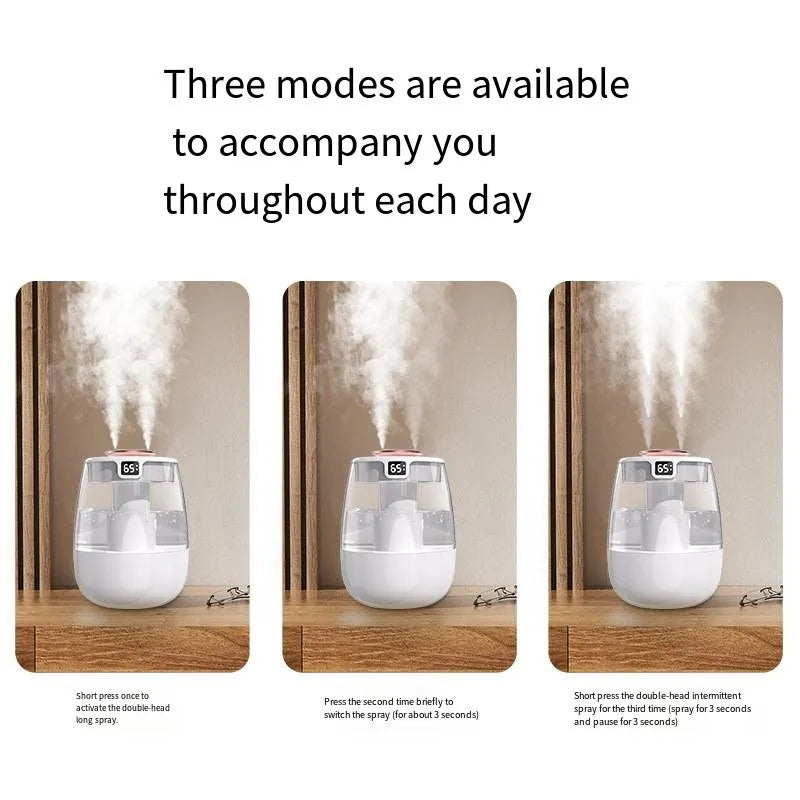 USB Aroma Air Humidifier – Double Spray Oil Diffuser with Light - yourelevatedwellness