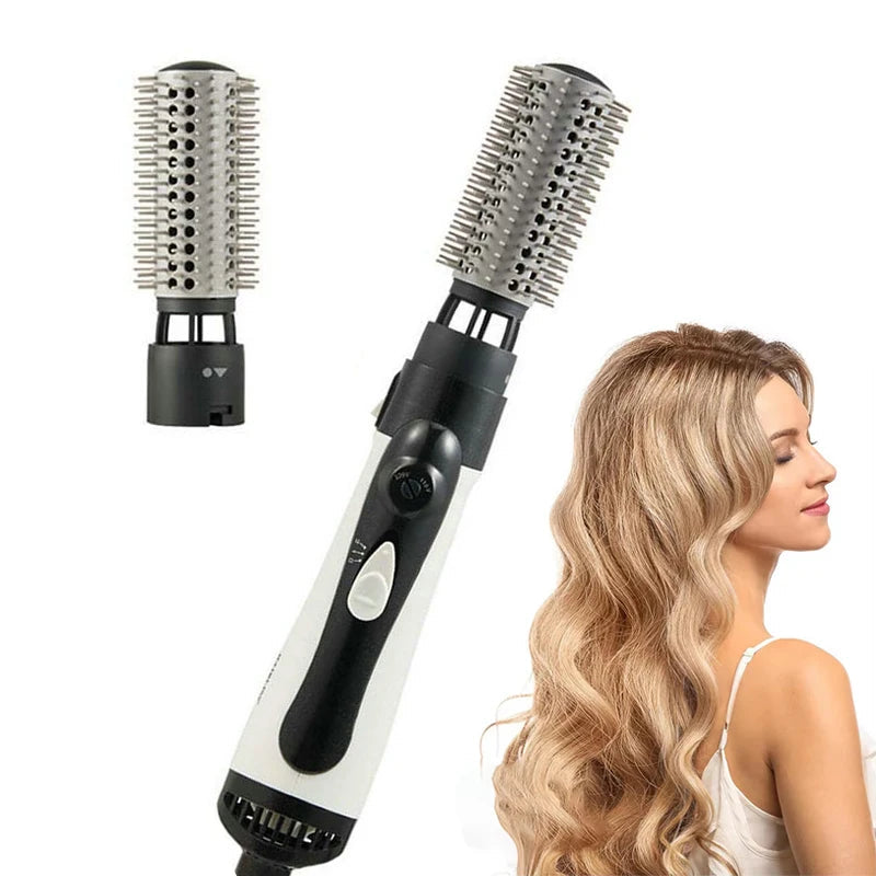 Hair Dryer Brush Professional Hair Straightener Comb Curling Iron Brush Blow Dryer Hair Iron Rotating Hot Air Brush yourelevatedwellness