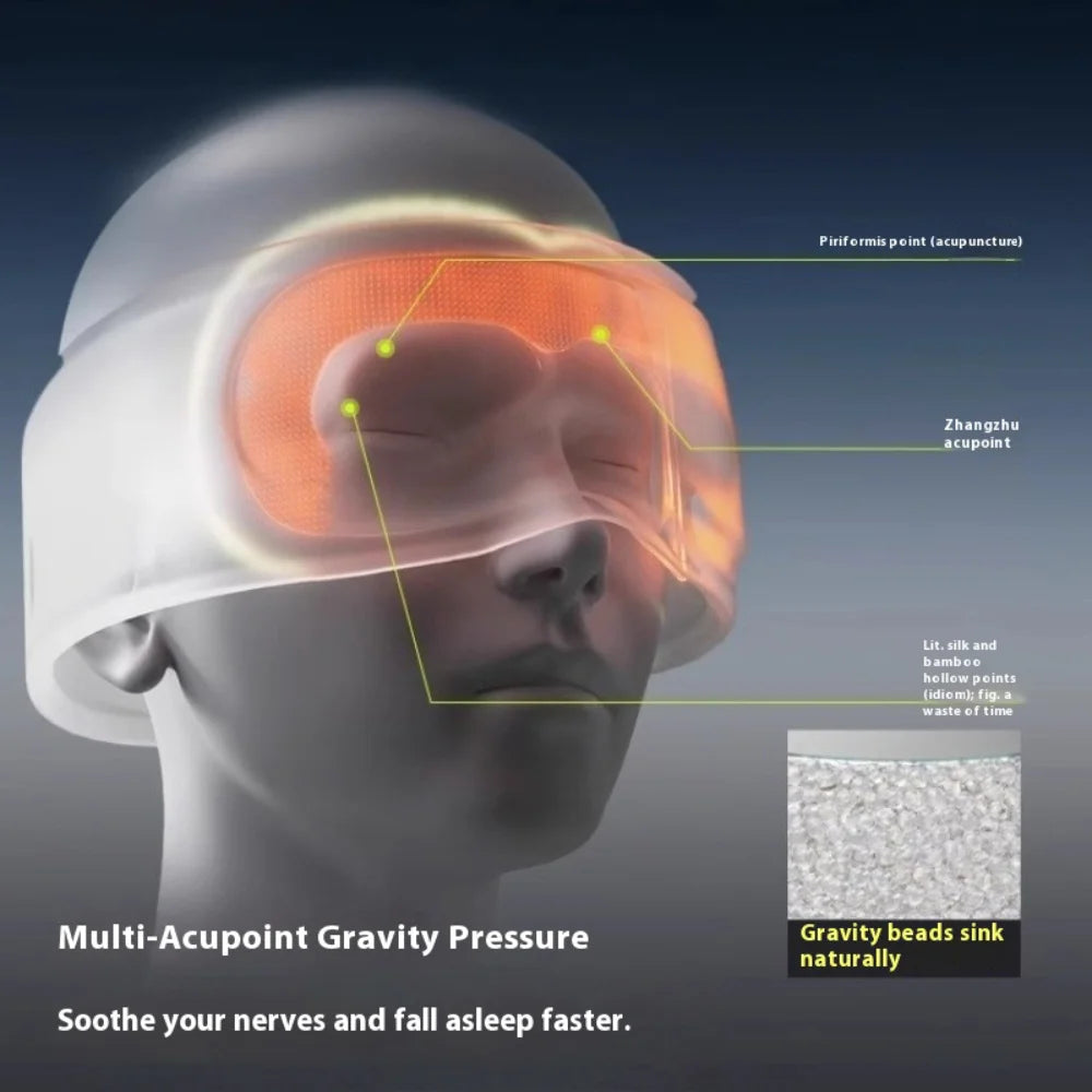 Weighted Eye Mask Sleeping Mask for Light Blocking Travel Eye Blindfold for Relaxation Gravity Sleep Patchs Eyeshade Sleepmask yourelevatedwellness