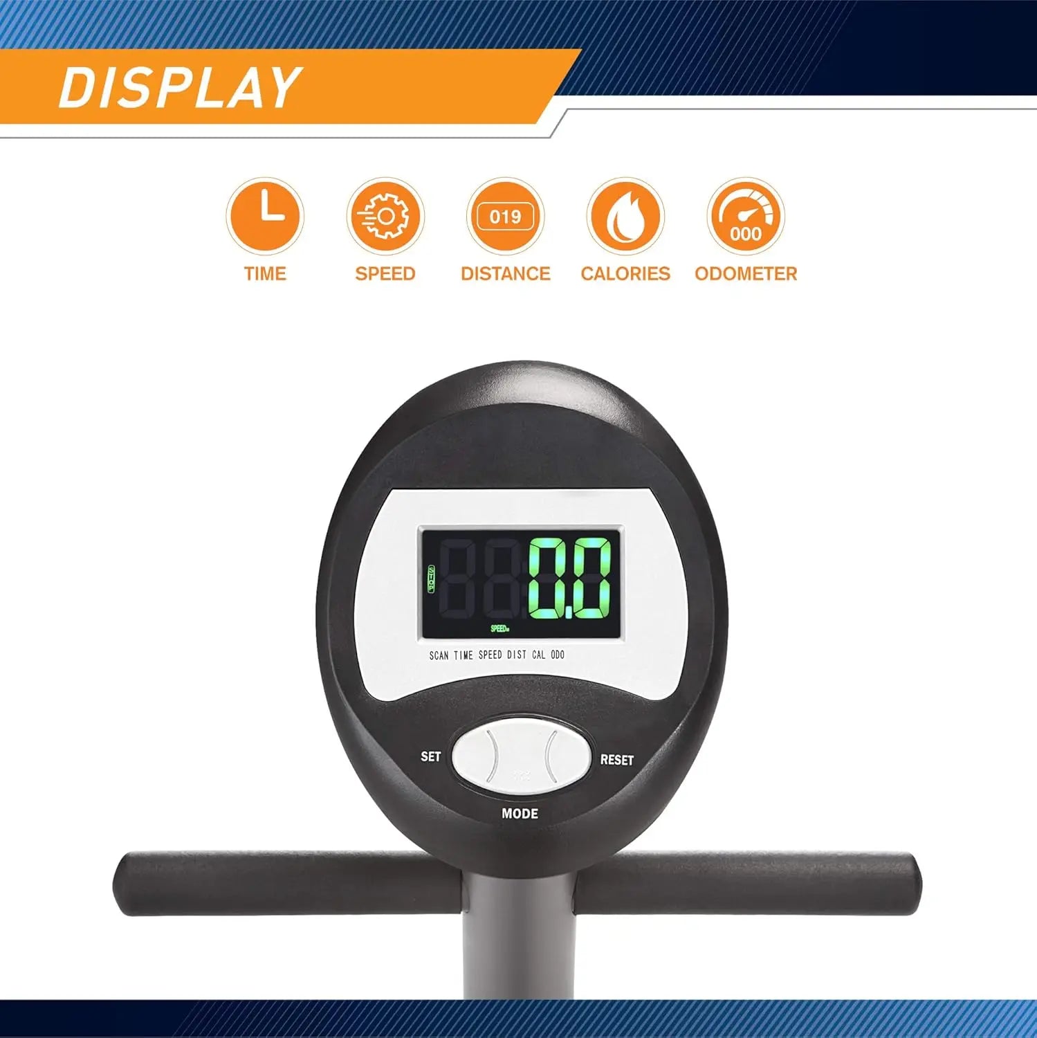 Adjustable Magnetic Resistance Exercise Bike - yourelevatedwellness