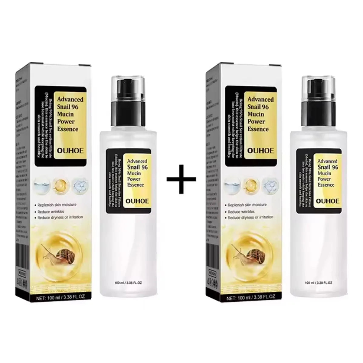 Advanced Snail 92/96 Mucin Power Essence/Cleanser/Cream Moisturizing Smoothing Nourishing High-end Hydrate Facial Skin Care yourelevatedwellness