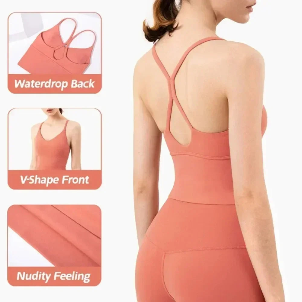Women’s 2-Piece Gym Set – Sports Bra & Leggings - yourelevatedwellness