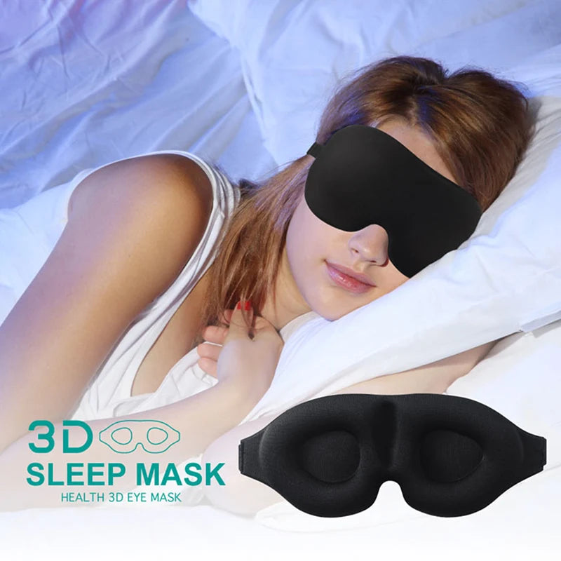 Portable Sleep Mask for Travel & Side Sleepers - yourelevatedwellness