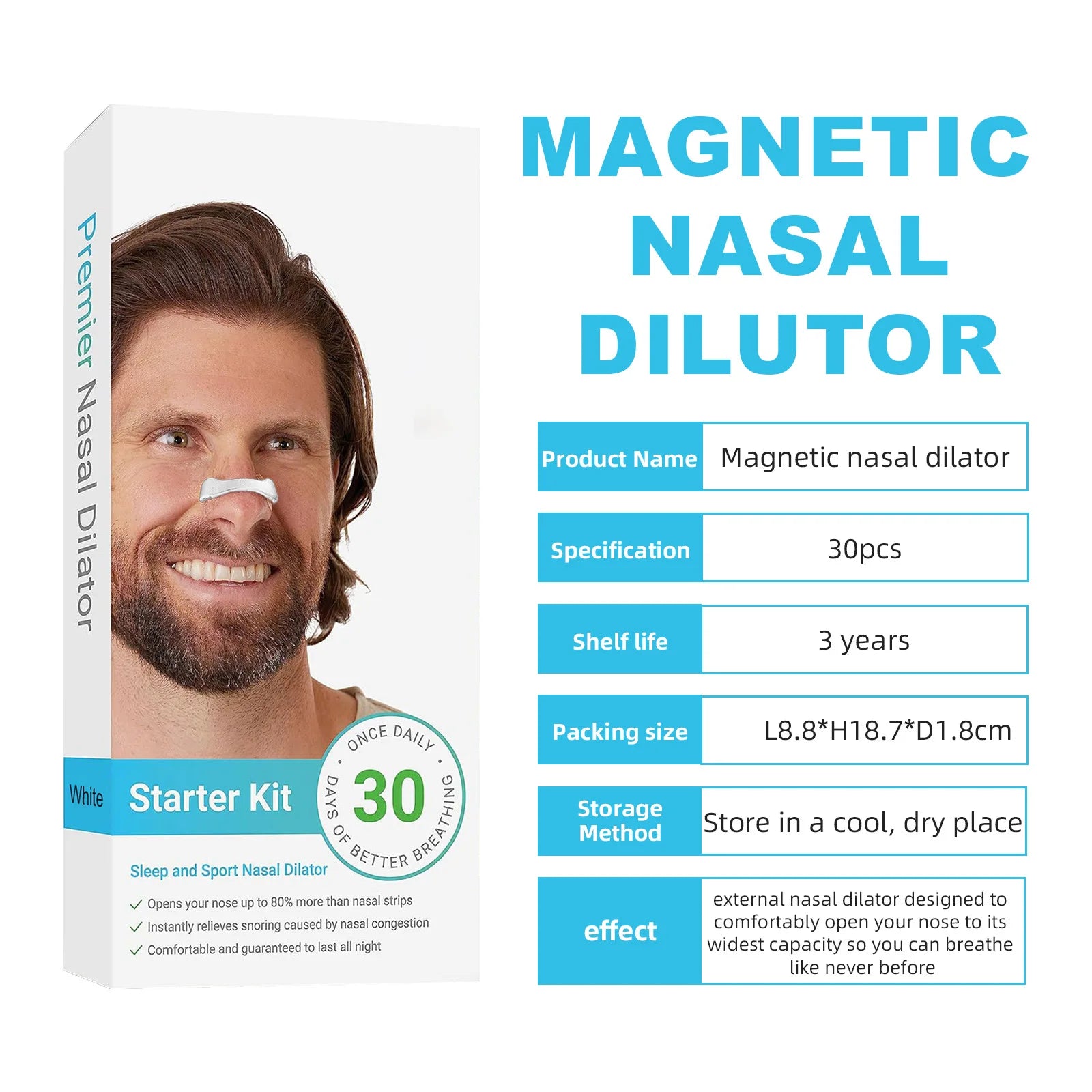 30-Day Nasal Breathing Dilator Kit - yourelevatedwellness