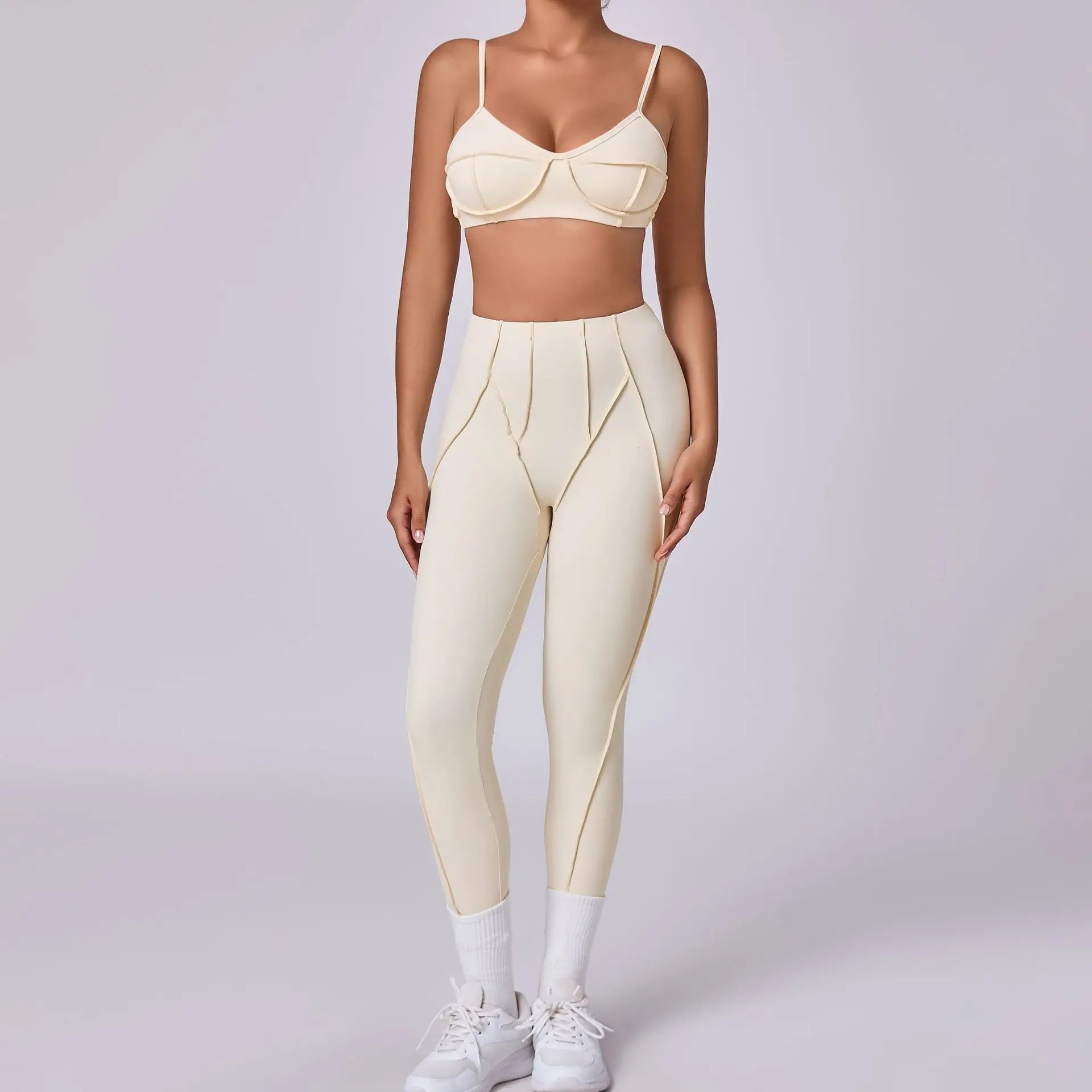 Women’s Seamless High-Waist Yoga Set - yourelevatedwellness