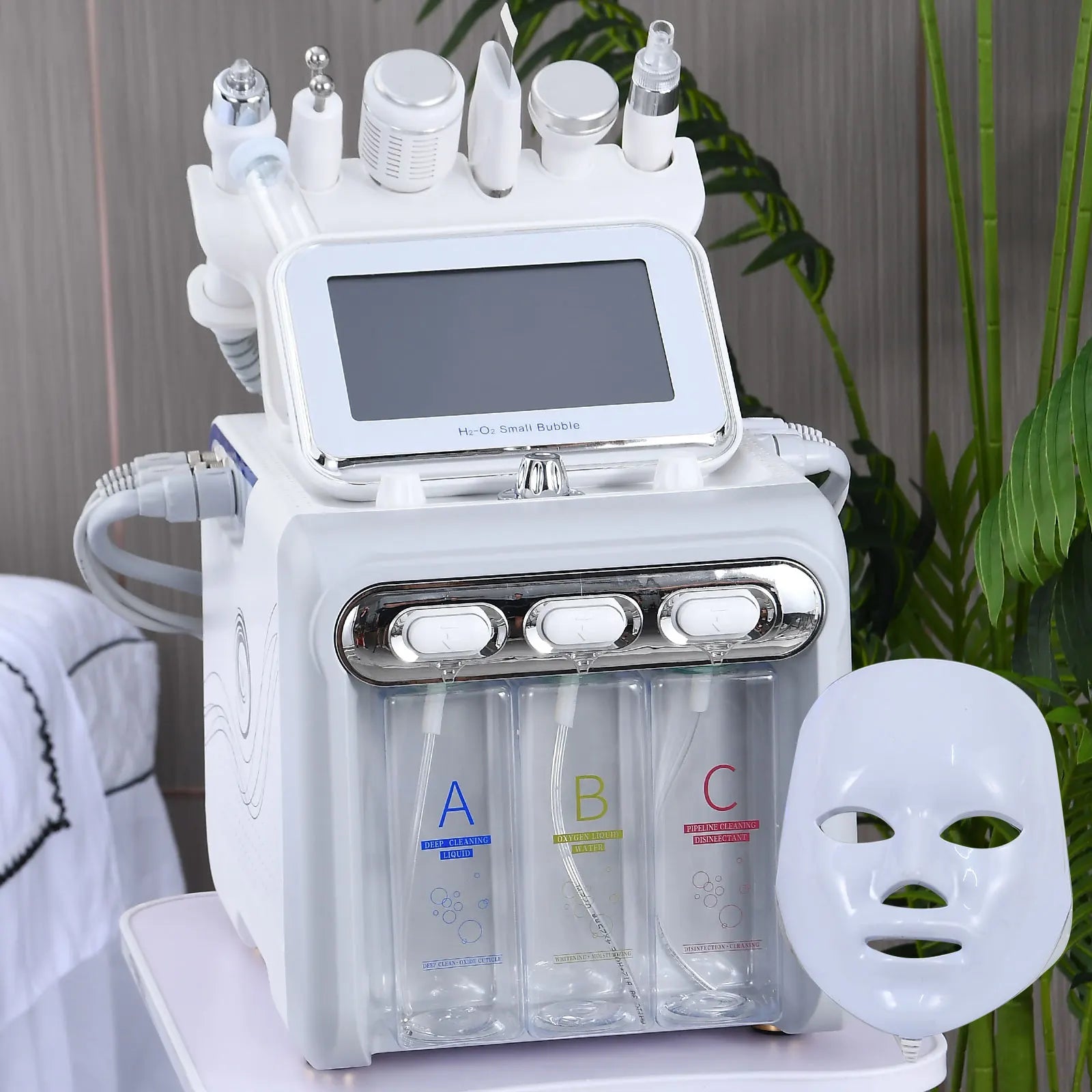 7-in-1 Hydrofacial Machine – H2O2 Aqua Peeling Skin Cleanser - yourelevatedwellness