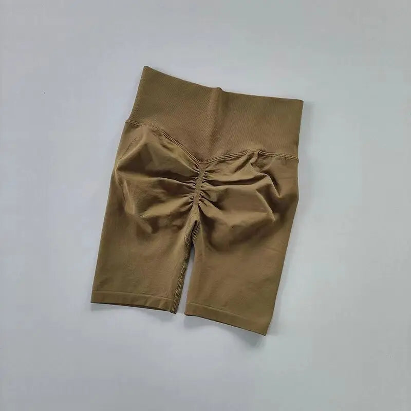 Women’s High-Waist Hip Lift Yoga Shorts - yourelevatedwellness