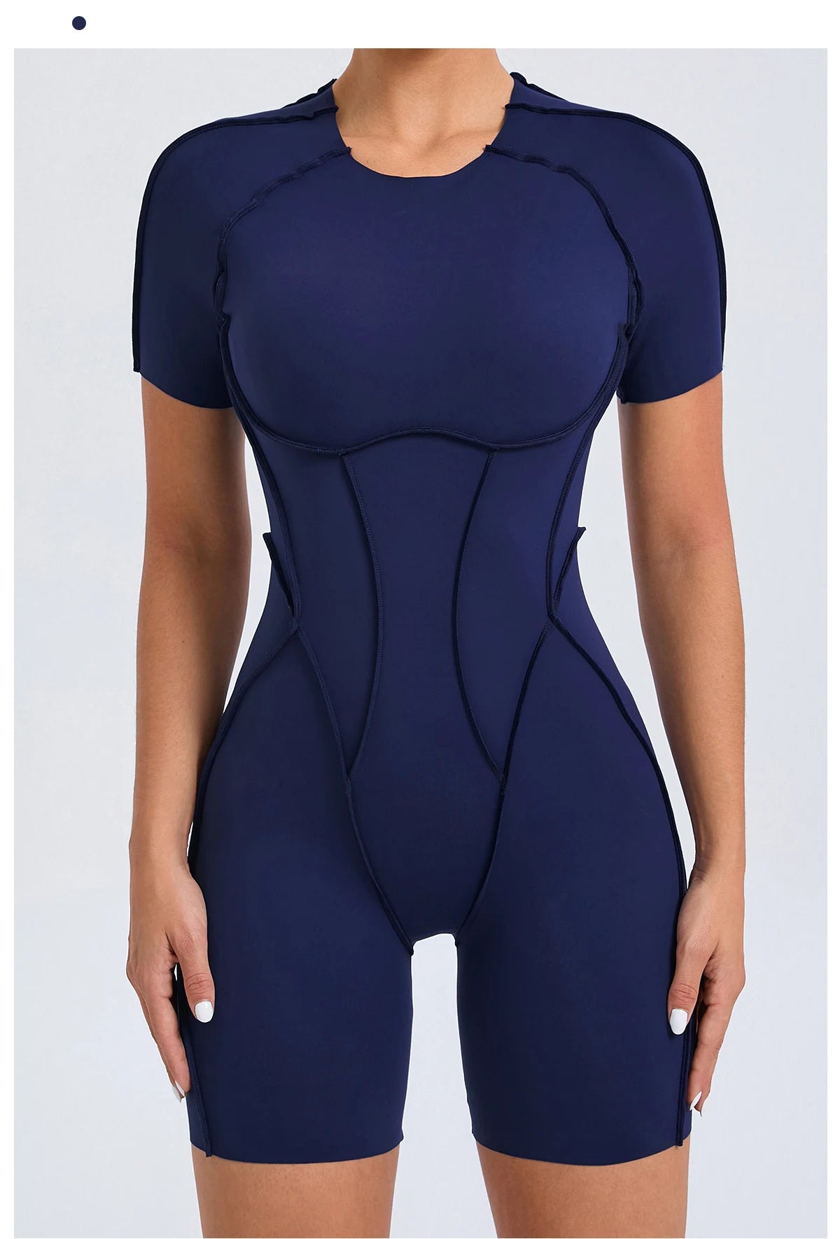 Women’s Backless Scrunch Booty Jumpsuit - yourelevatedwellness