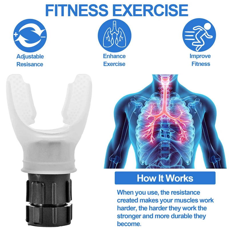 Breathing Trainer Lung Flexer Adjustable Device