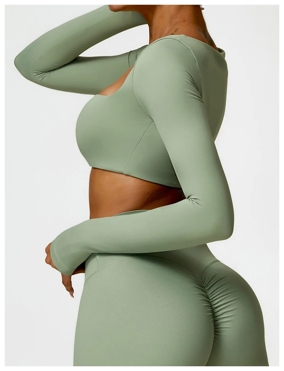 Women’s Quick-Dry Square Neck Gym Top - yourelevatedwellness