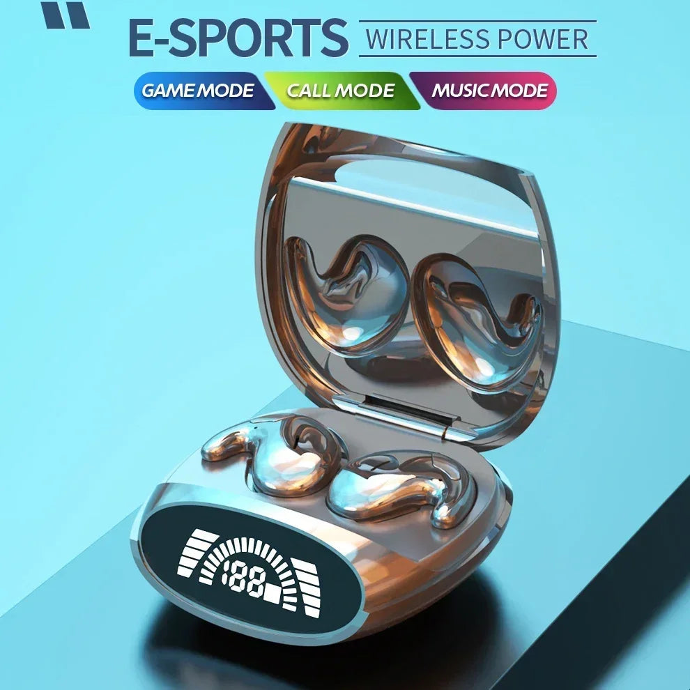 Sleep Bluetooth Headphones Noise Cancelling Painless Wireless Music High Quality Sports Tws 538 Thin Earbuds Digital Display yourelevatedwellness