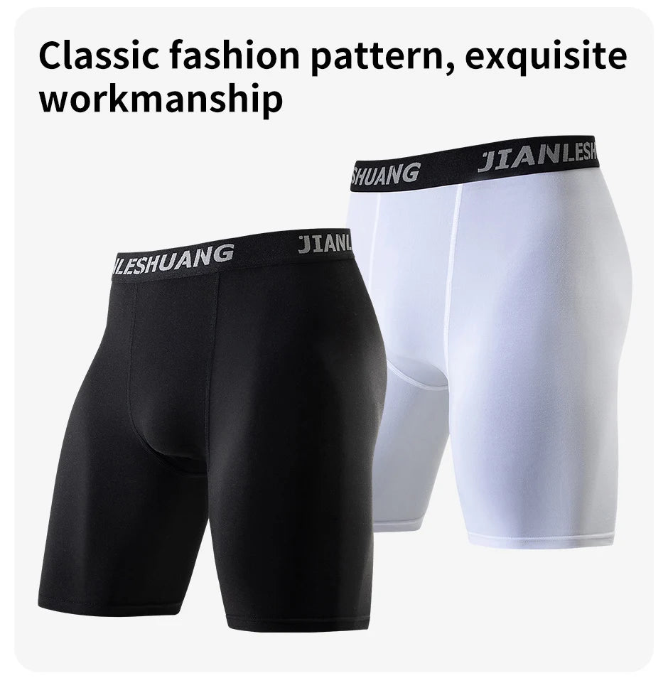Men’s Plus-Size Sports Shorts – Elastic Waist Black & White (1/5 Pack) - yourelevatedwellness