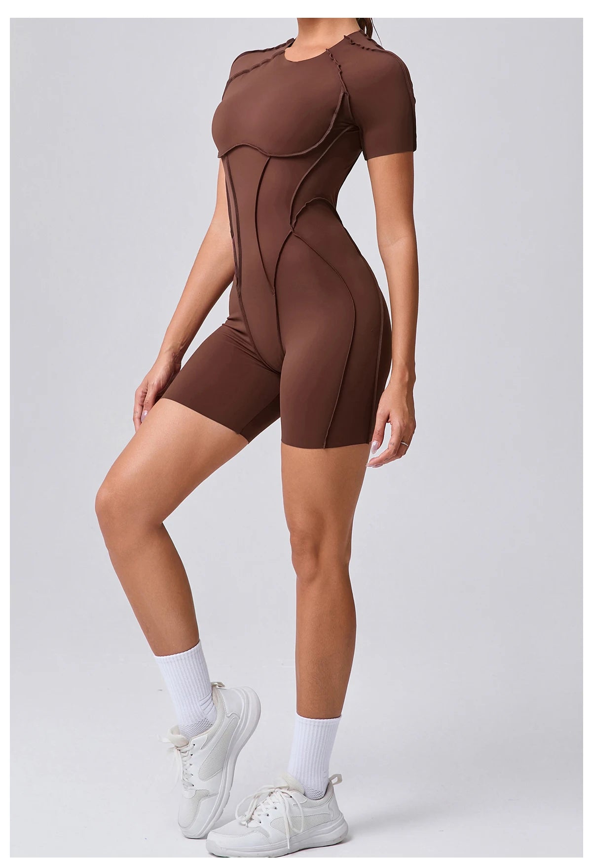 Women’s Backless Scrunch Booty Jumpsuit - yourelevatedwellness