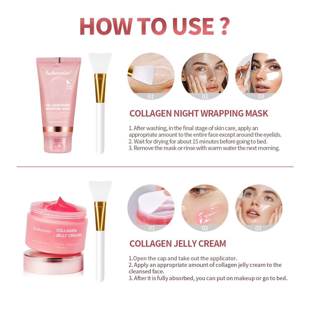 Collagen Jelly Overnight Facial Mask - yourelevatedwellness