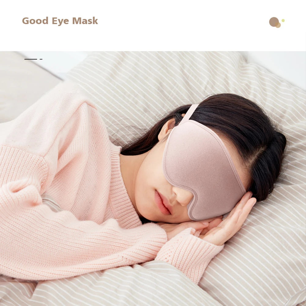 3D Memory Foam Sleep Mask Eye Cover - yourelevatedwellness