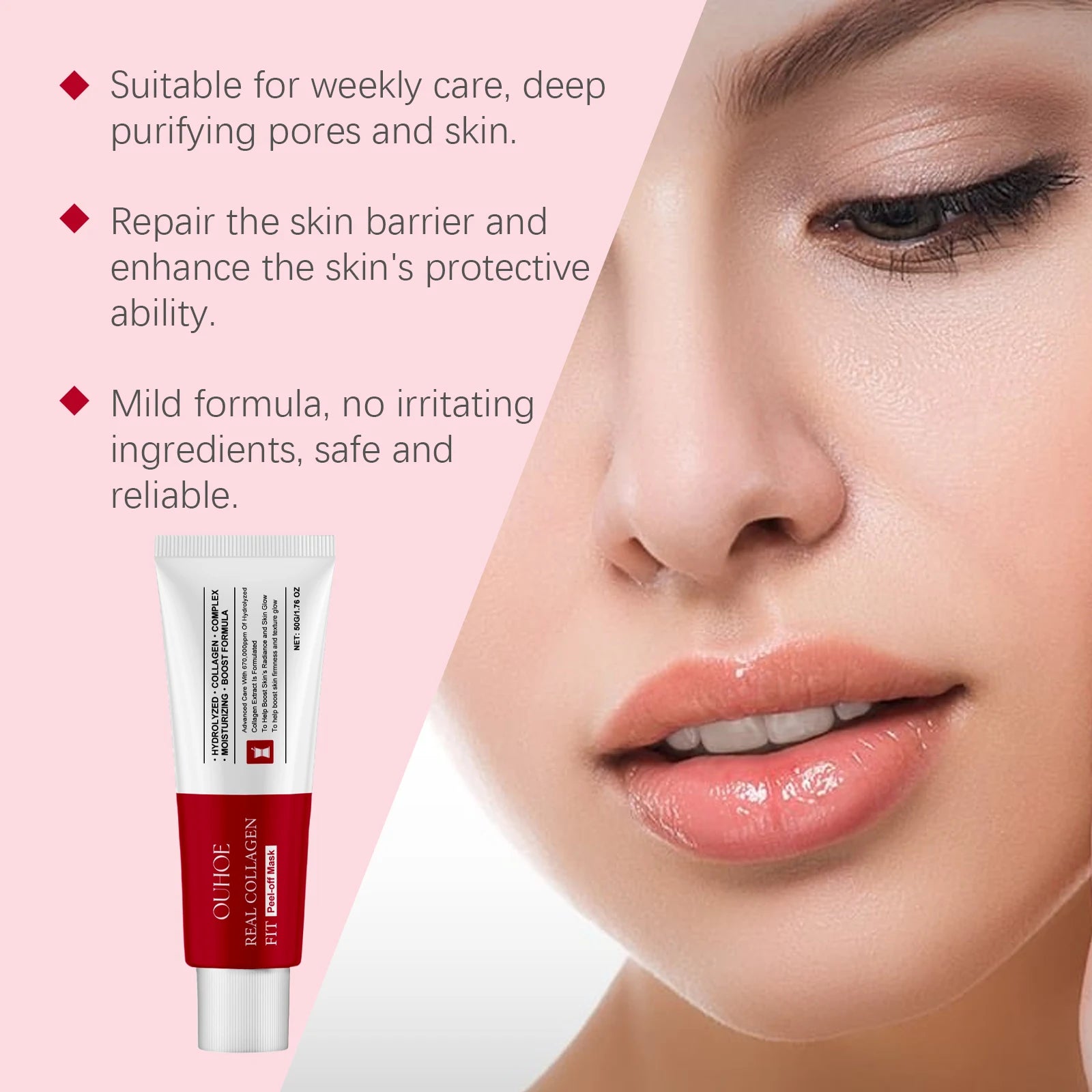Collagen Peel-Off & Overnight Wrapping Mask – Hydrating K-Beauty Care - yourelevatedwellness