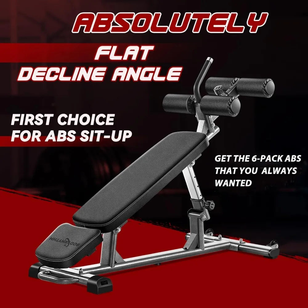 Adjustable Professional Sit-Up & Weight Bench - yourelevatedwellness