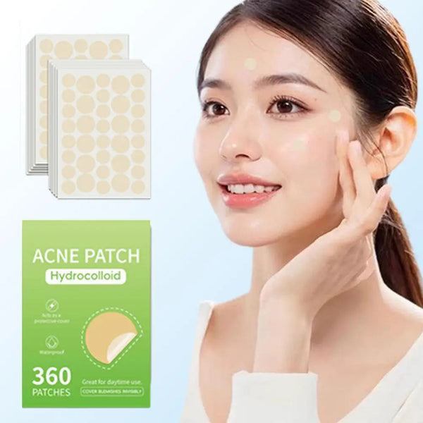 262/360Pcs Cute Colorful Pimple Patches Acne Treatment Stickers Invisible Acne Cover Face Spot Pimple Patch Skin Care Makeup yourelevatedwellness