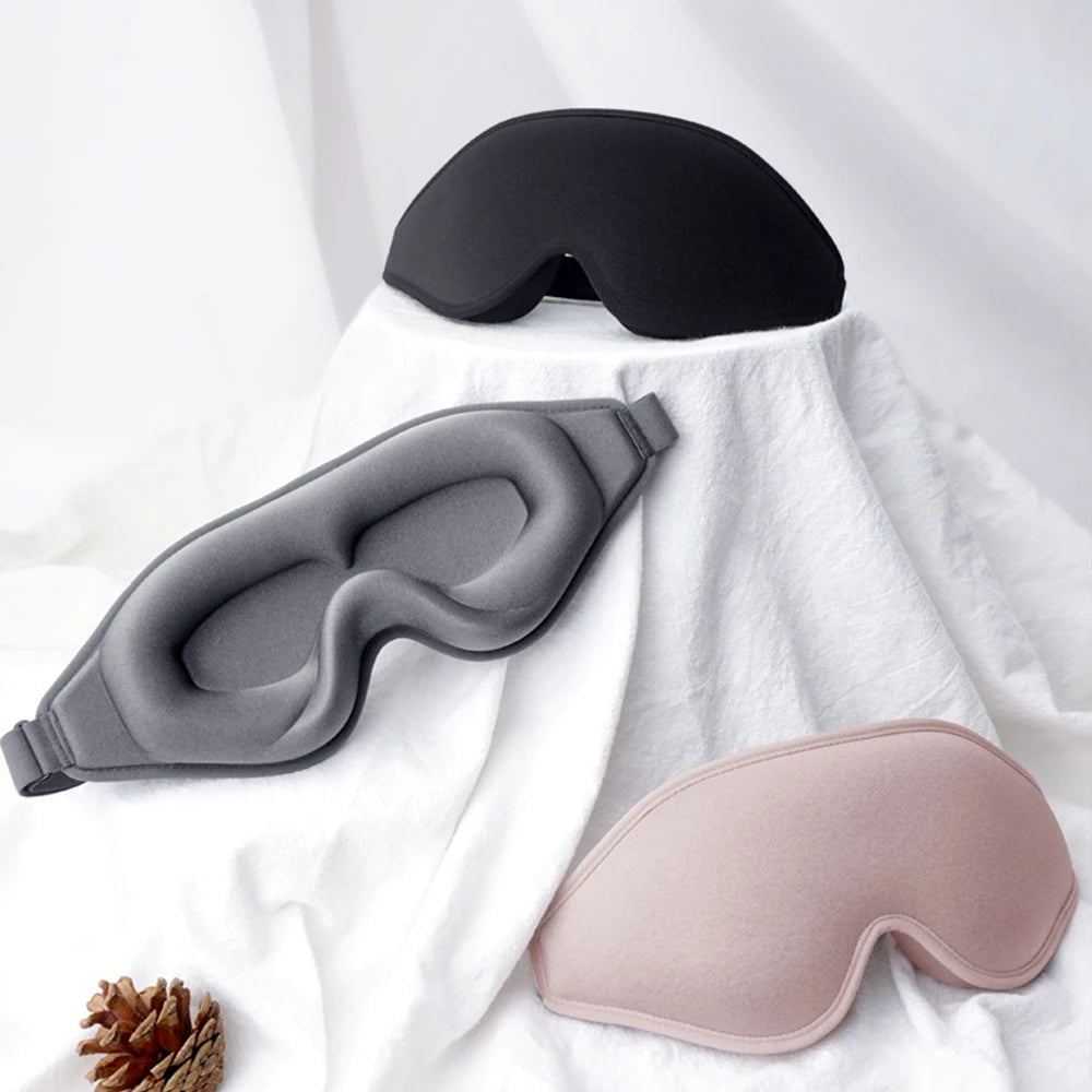 3D Memory Foam Sleep Mask Eye Cover - yourelevatedwellness