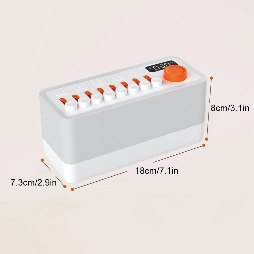 Noise Machine For Sleep With Immersive Sound Effects And Colorful Night Lights White Noise Machine yourelevatedwellness