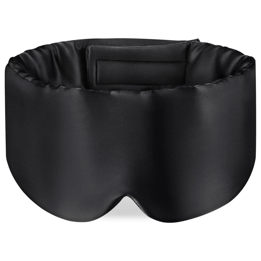 100% Mulberry Silk Sleep Mask Eyepatch - yourelevatedwellness