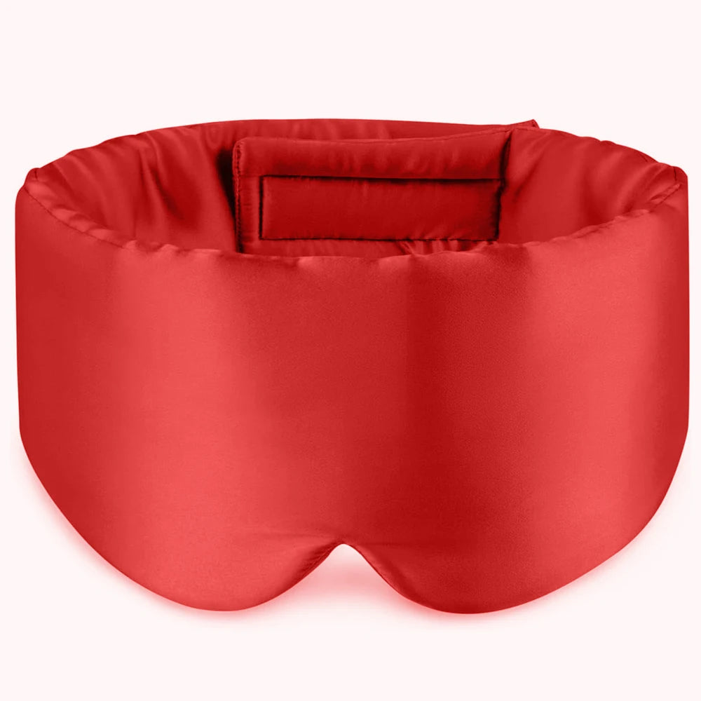 100% Mulberry Silk Sleep Mask Eyepatch - yourelevatedwellness
