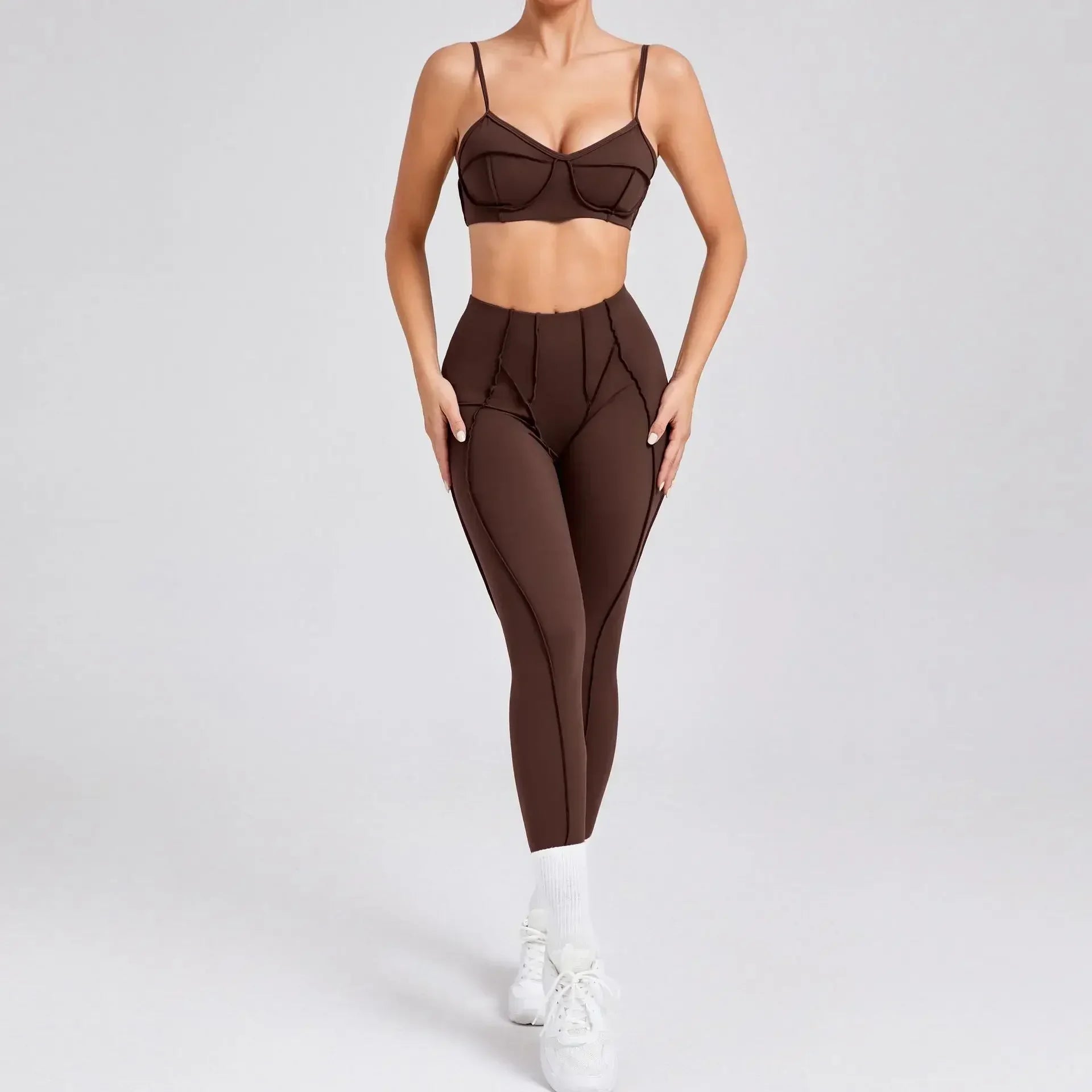 Women’s Seamless High-Waist Yoga Set - yourelevatedwellness