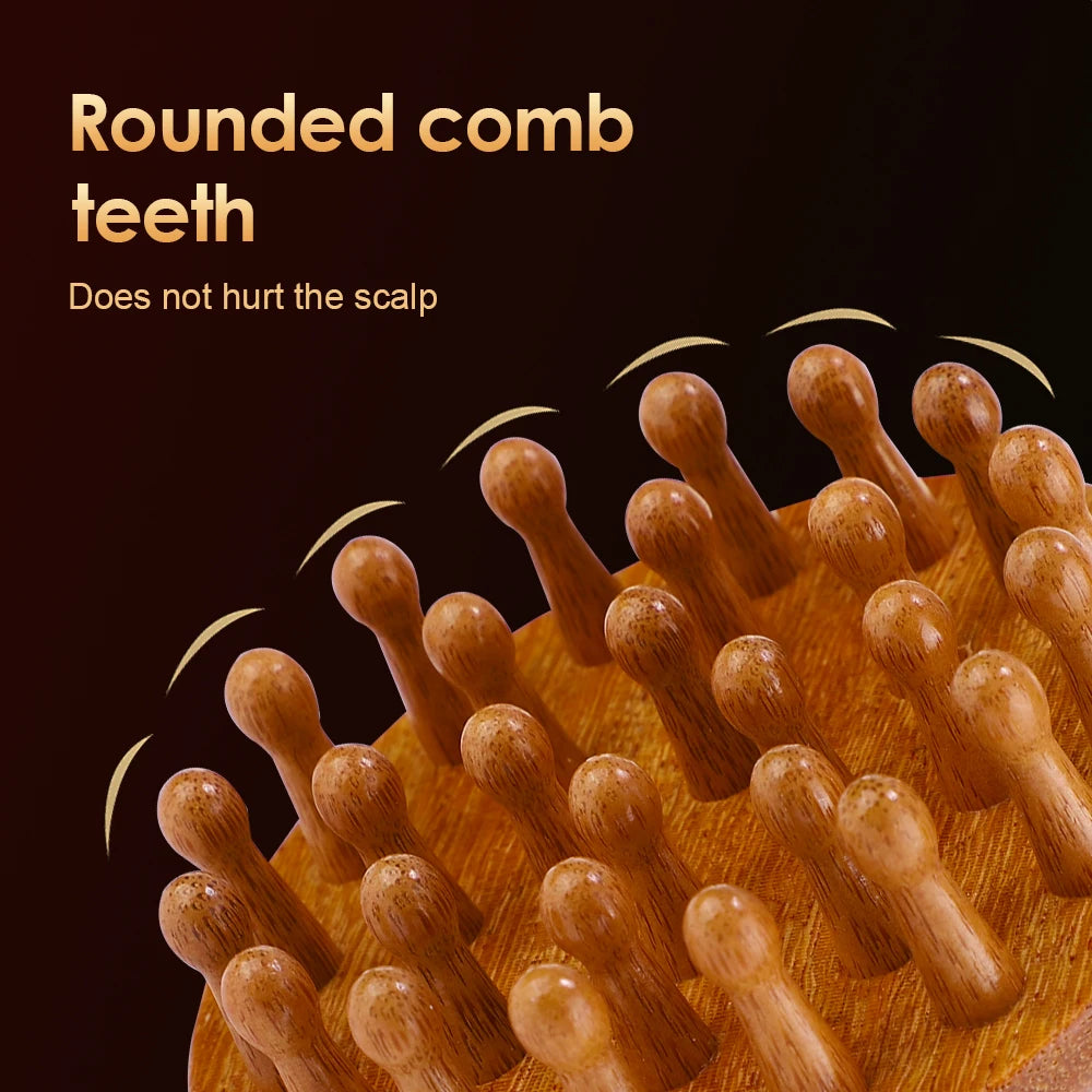Multi-Functional Sandalwood Massage Comb - yourelevatedwellness