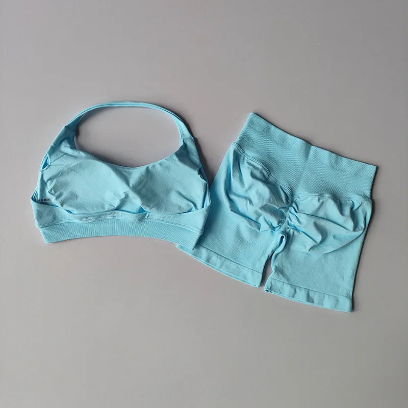 Women’s 2-Piece Seamless Yoga Set - yourelevatedwellness