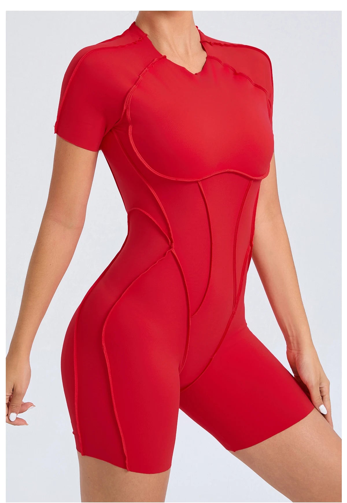 Women’s Backless Scrunch Booty Jumpsuit - yourelevatedwellness