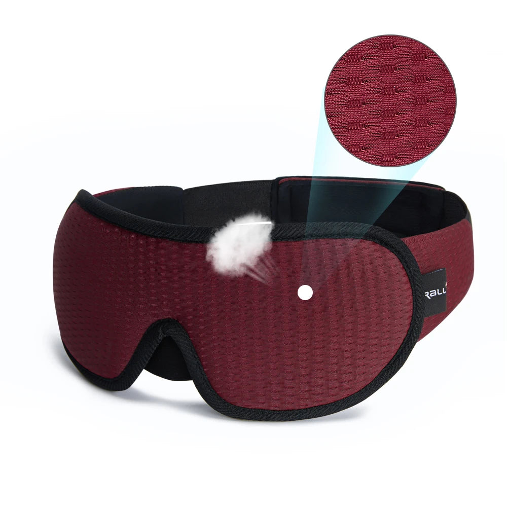 3D Padded Sleep Mask Eye Cover - yourelevatedwellness