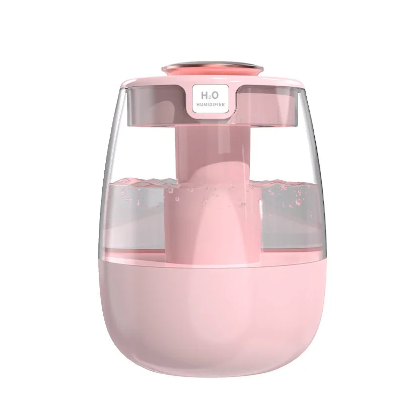 USB Aroma Air Humidifier – Double Spray Oil Diffuser with Light - yourelevatedwellness
