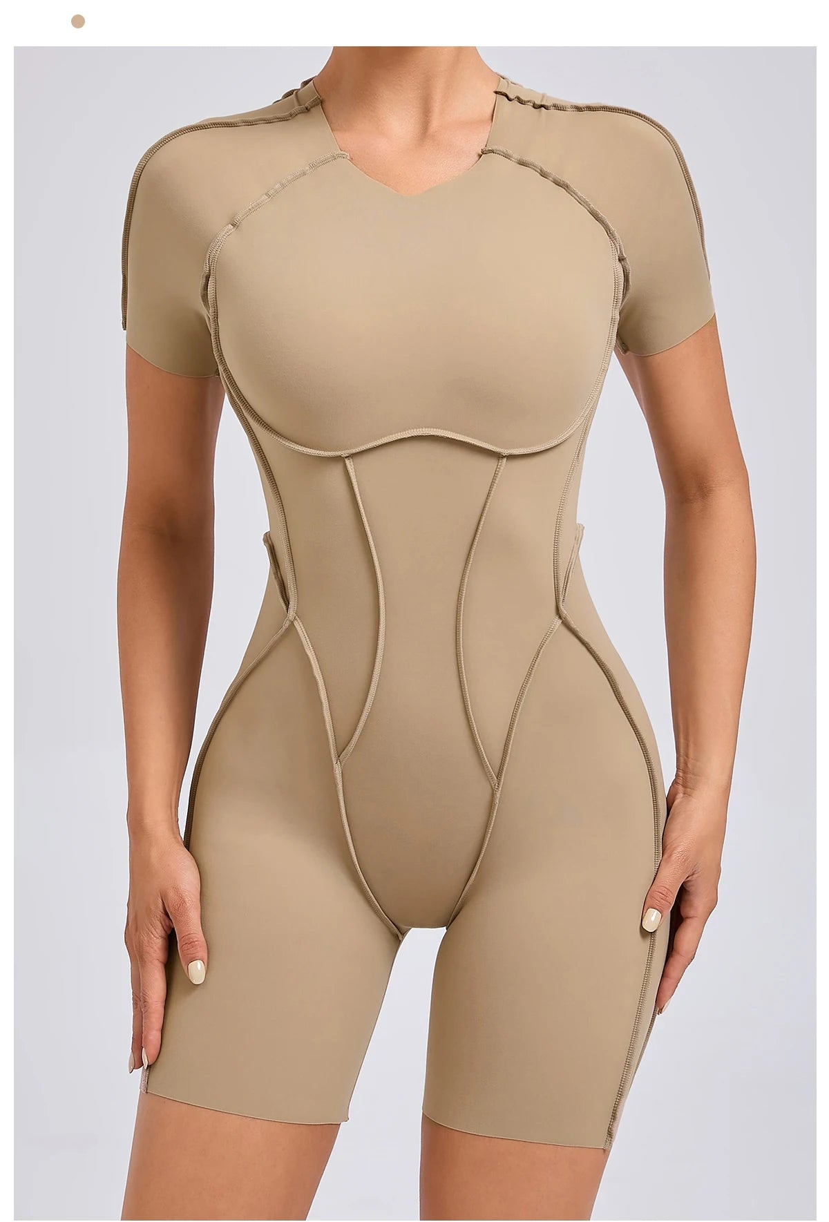 Women’s Backless Scrunch Booty Jumpsuit - yourelevatedwellness