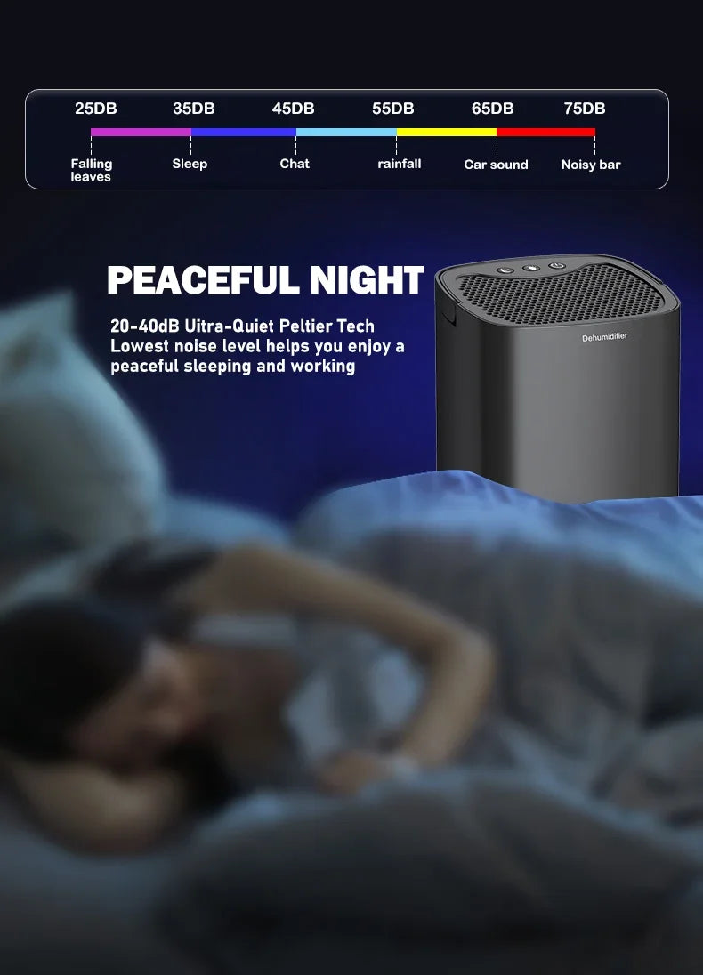 TINSOL Portable Home Air Dehumidifier - yourelevatedwellness