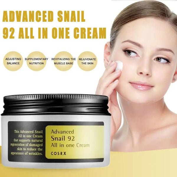 Advanced Snail 92/96 Mucin Power Essence/Cleanser/Cream Moisturizing Smoothing Nourishing High-end Hydrate Facial Skin Care yourelevatedwellness
