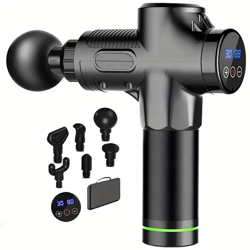 Electric Fascia Massage Gun for Deep Muscle Relief - yourelevatedwellness